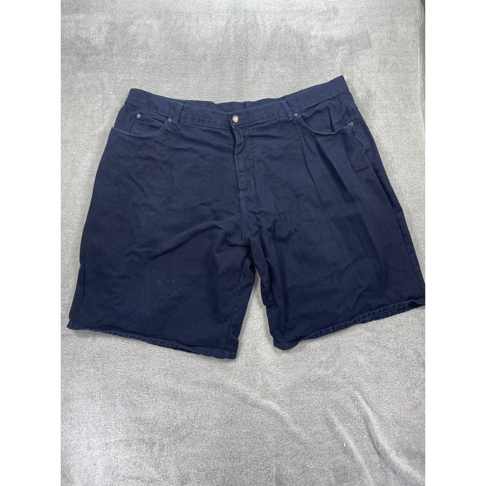 Solo Semore Denim Shorts Mens 50 Navy Blue Authentic Made in USA Vintage Y2K